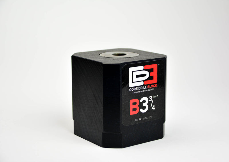 B3 ¾” – Fits 3 ¾ Inch Core Bit – Standard Block (Imperial)