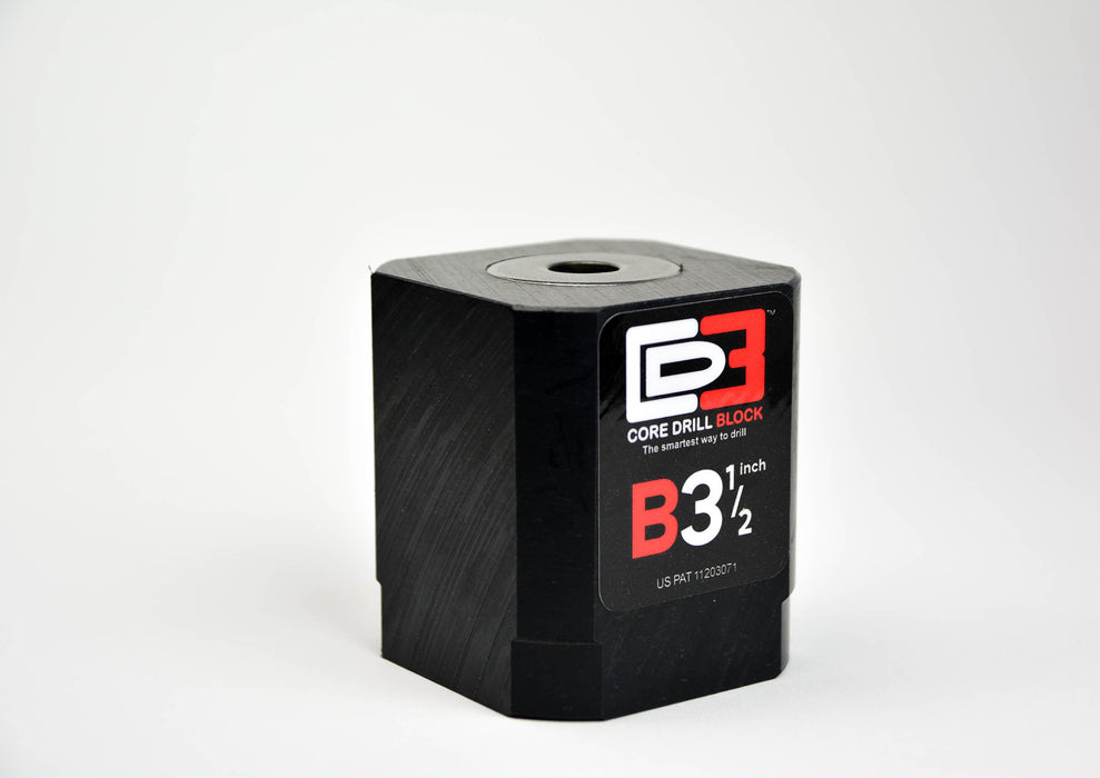 B3 ½” – Fits 3 ½ Inch Core Bit – Standard Block (Imperial)