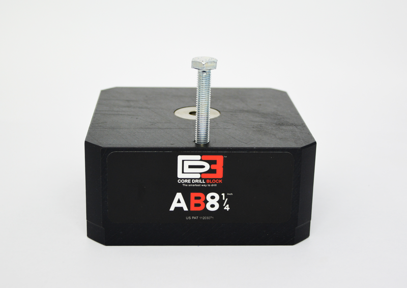 AB8 ¼” – Fits 8 ¼ Inch Core Bit – Angle Block (Imperial)