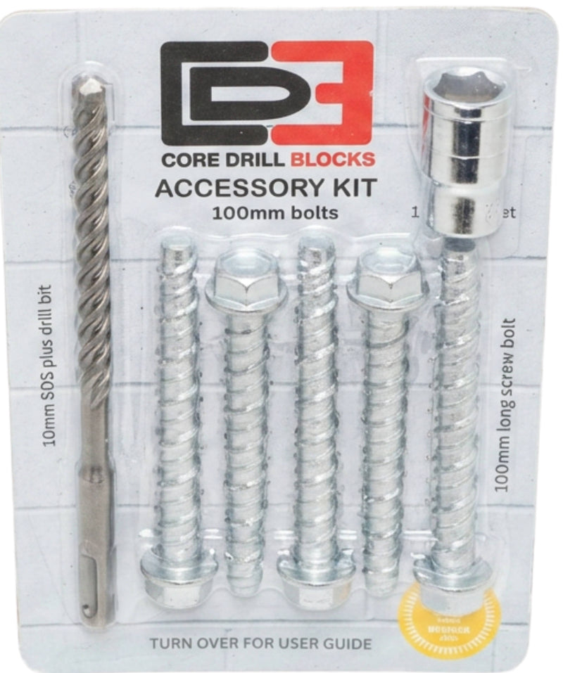 100mm Core Drill Block Accessory Kit