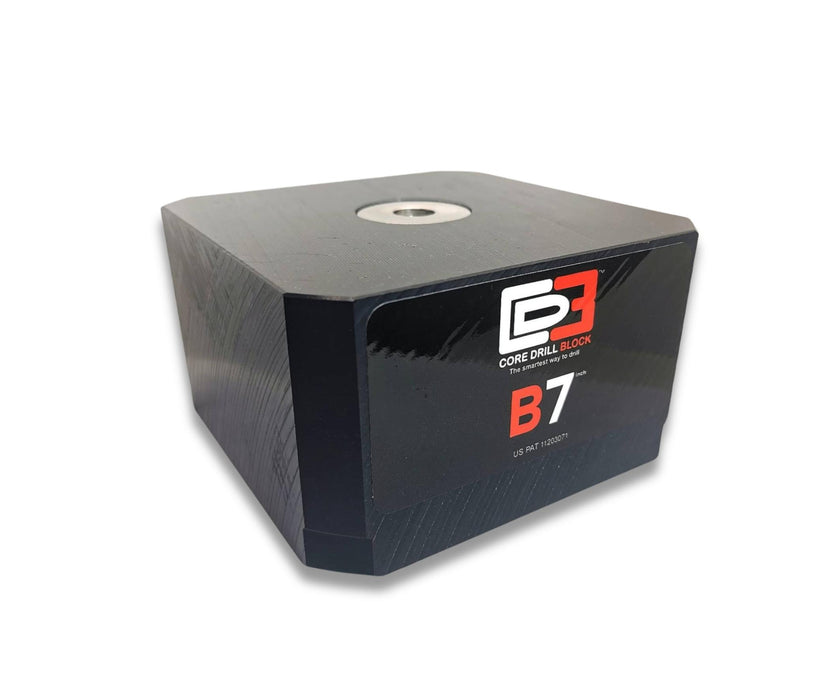 B7” – Fits 7 Inch Core Bit – Standard Block (Imperial)