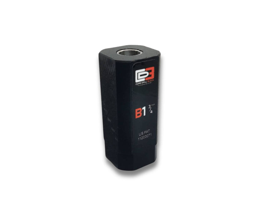 B1 ¾” – Fits 1 ¾ Inch Core Bit – Standard Block (Imperial)